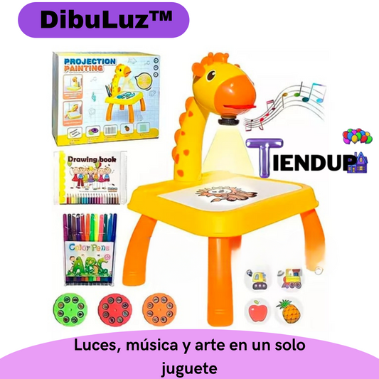 DibuLuz™- mesa infantil proyector led