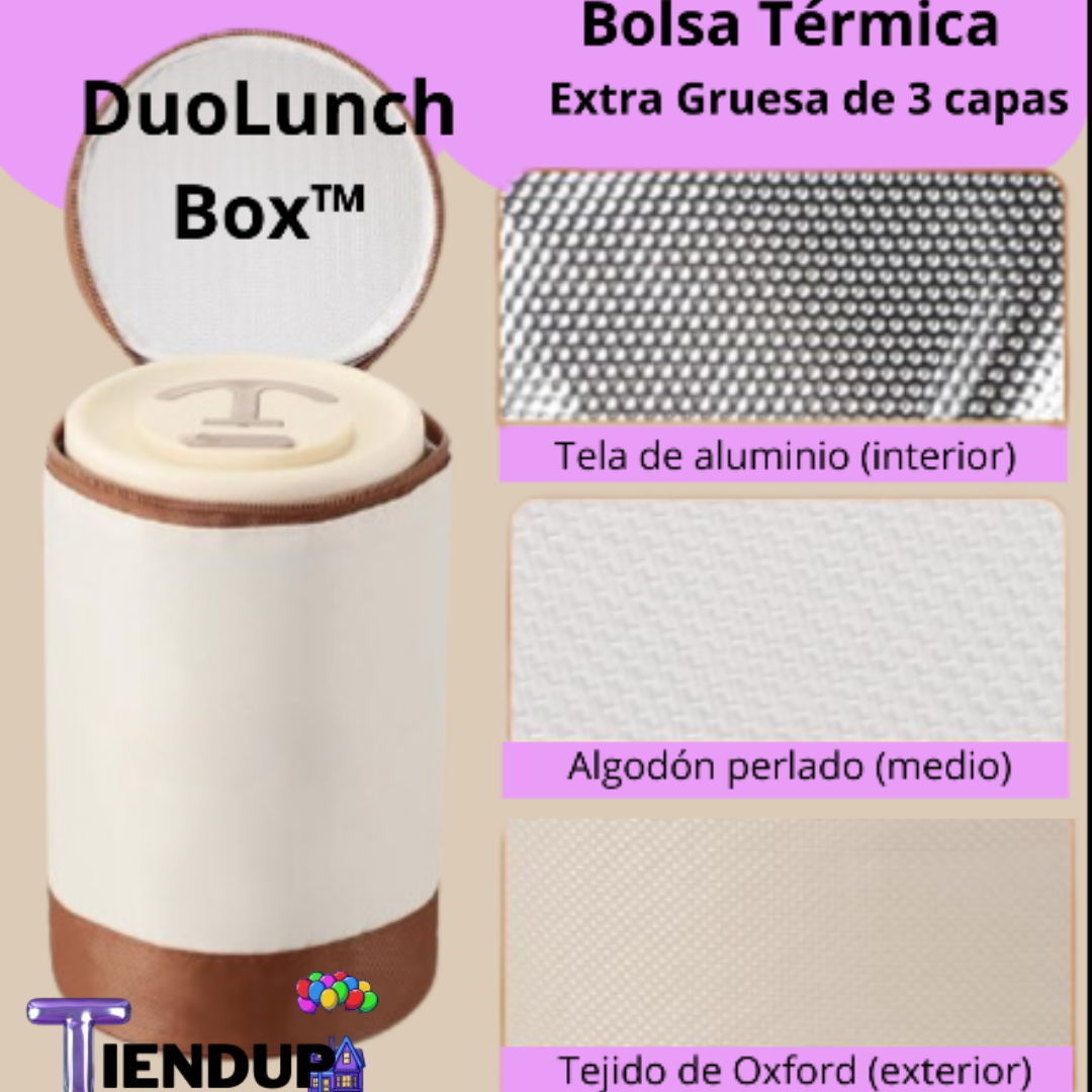 DuoLunch Box™-Lonchera Térmica