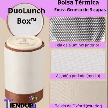 DuoLunch Box™-Lonchera Térmica