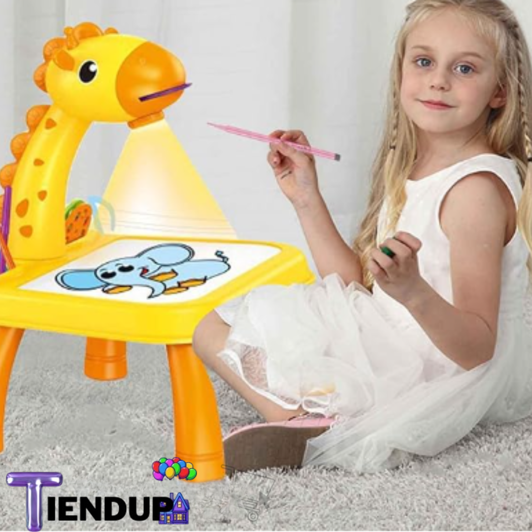 DibuLuz™- mesa infantil proyector led