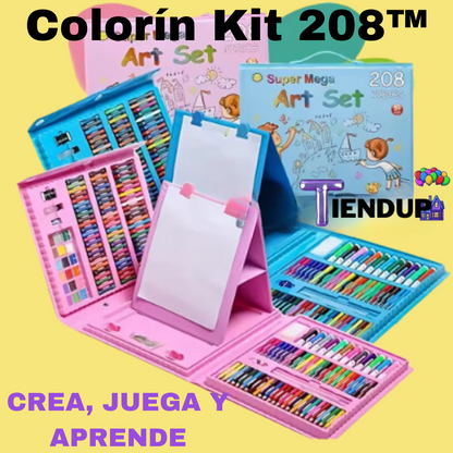 Colorín Kit 208™- Set de arte infantil